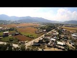 Perfect shots of Manipur city -  aerial view