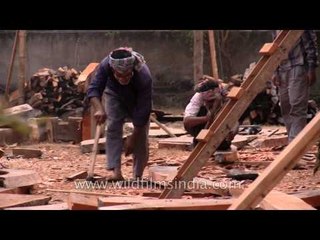 Full carpentry work for making fine boat