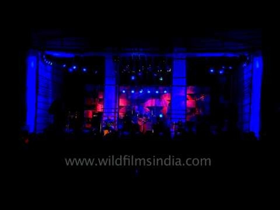 Whirling Kalapas mesmerizing the audience at Ziro music fest