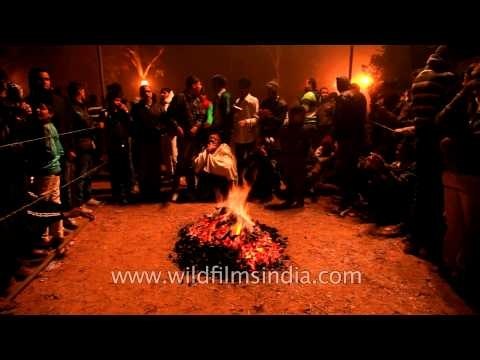 Shia muslims participated in Chup Tazia at Jorbagh in Delhi