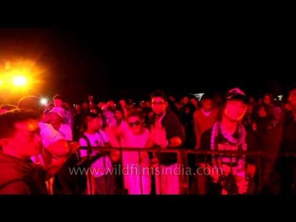 Vinyl Records rocking the stage at Ziro Musical Fest