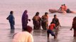 Thousands of people take Holy Dip during Makar Sankranti - Ganga Sagar Mela