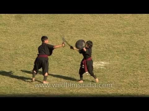 Martial arts from north-east India: Manipur's Thang ta