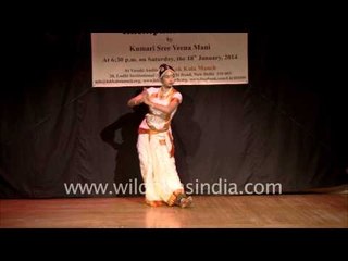 Kuchipudi recital by Kumari Sree Veena Mani