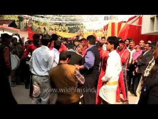 Rhythmic thappu beats cause spontaneous freestyle dancing in India