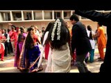 Tamil lasses dancing to parai and thappu beats during Pongal