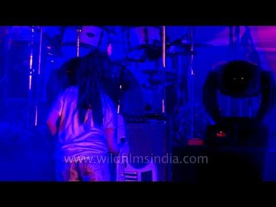 Rocking performance by Vinyl Records at Ziro Fest