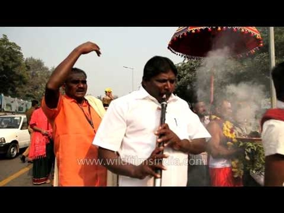 Pongal celebration with the famous South Indian music