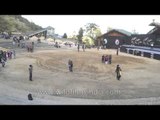 Time lapse of the Hornbill Festival main arena
