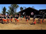 Garo tribe celebrating the Harvest Fest, Wangla - at Naga Heritage
