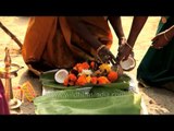Preparations for offerings during Pongal festival