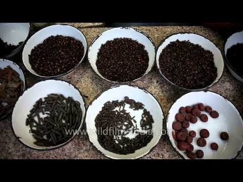 Shop selling spices on Khari Baoli street, Old Delhi