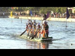 Crews after crossing the finishing line, Imphal