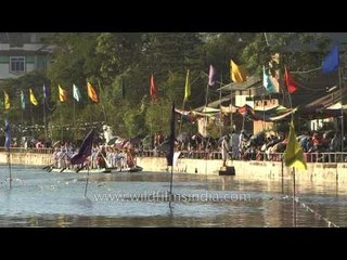 'Hiyang Hirel Tanaba', a traditional boat race in Manipur
