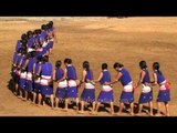 Women from Pochury tribe performing at Hornbill Fest