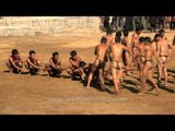 Sumi youths enjoy performing indigenous game