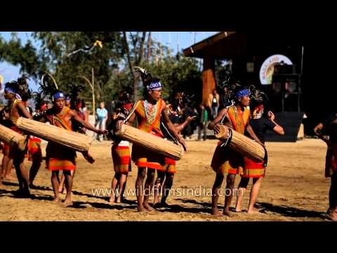 Garo tribal dance - Kisama village