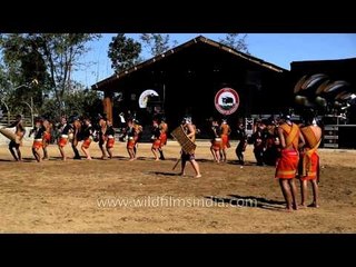 Thanking God of fertility during Wangala festival