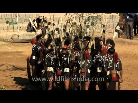 Traditional way of fishing showcased by Chang tribe