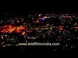 Mesmerizing beauty of the North East! Kohima town at night
