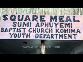 Pleasant time at Sumi morung - at Kisama village