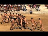 Delightful traditional game performed by the Sumi tribesmen