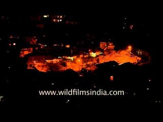 All bright and beautiful is Kohima town at night