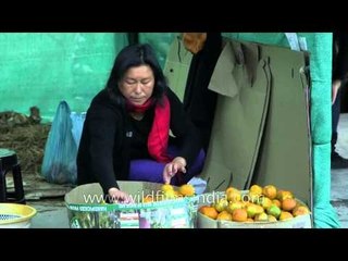 Sweet local oranges from Pongidong Village, Wokha