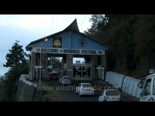 Highway passing through the Naga Heritage