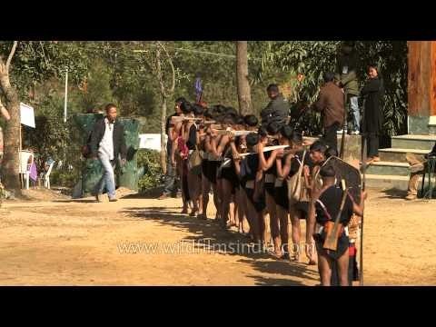 Traditional way of finding a bride showcase by Yimchunger Tribe