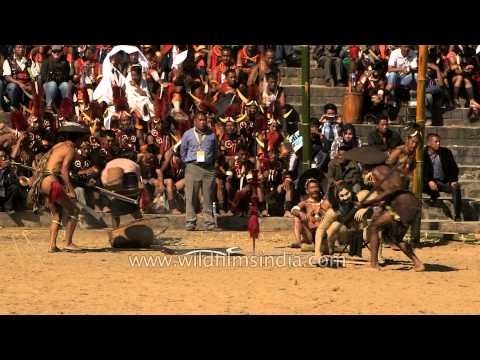 Drama on head-hunting displayed by Konyak Naga