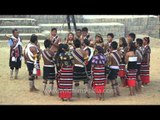 Zeliang tribe from Nagaland singing folk songs