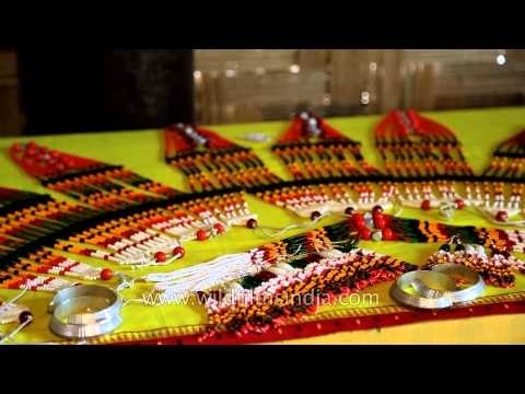 Exotic vibrant hues of traditional Naga jewellery