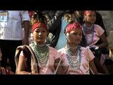 Performers from different Naga tribes at the Hornbill Fest