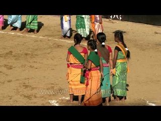 Indigenous game played by Mech Kachari at Hornbill Fest - 2013