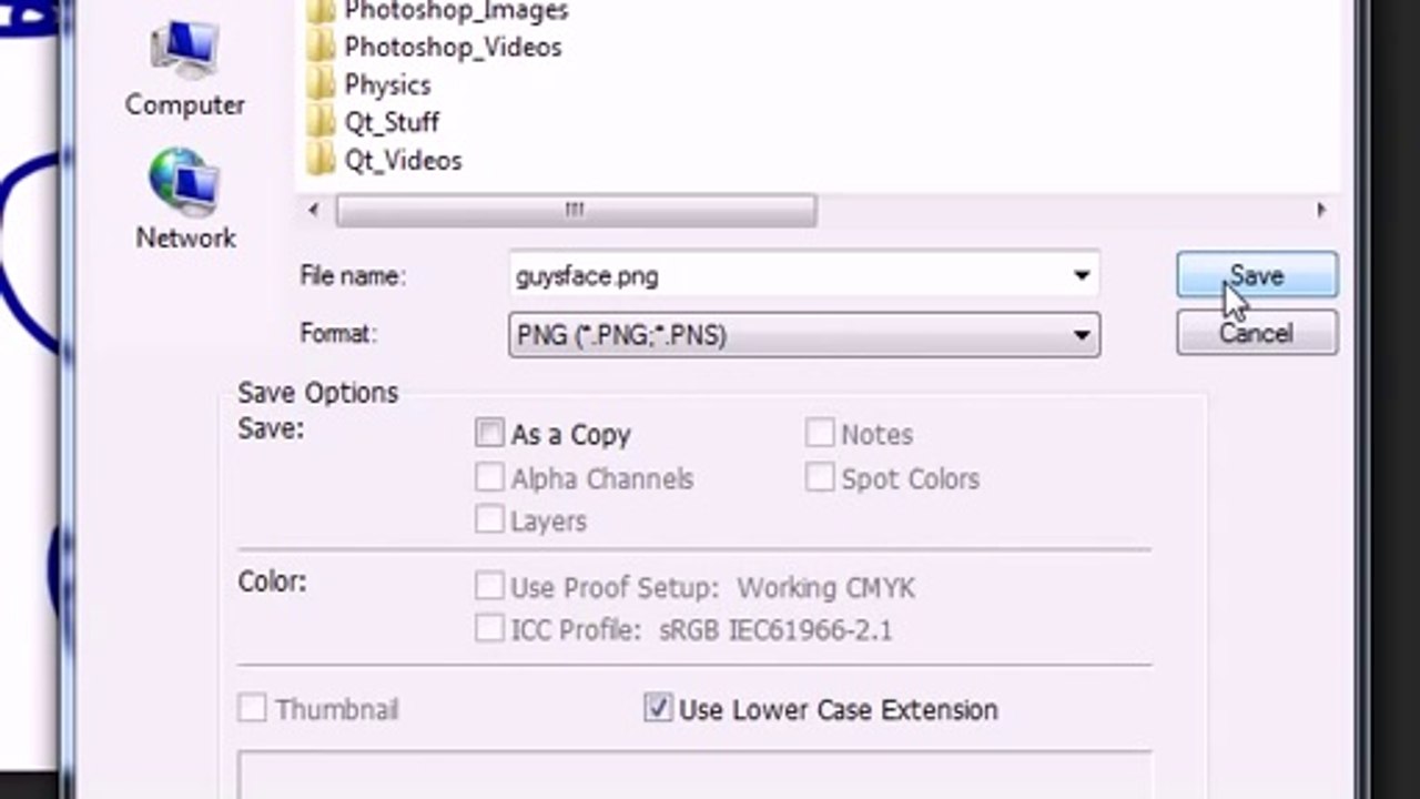photoshop saving image and checking for updates