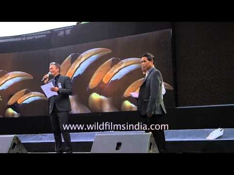 Winner of Naga chilli eating competition in tourist category