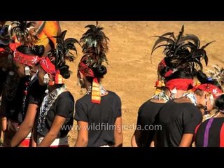 Tribal girls in ethnic wear