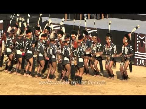 Folk dance performed by Chang Nagas