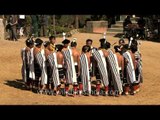 Western Angami Cultural Troupe performing a folk song