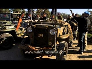 World War II Jeep rally marked the last day of Hornbill festival 2013