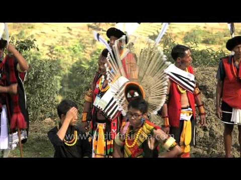 Ceremonial stone pulling at Viswema