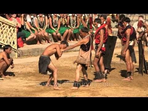 Piercing ears a sign of manhood showcased by Yimchunger Naga