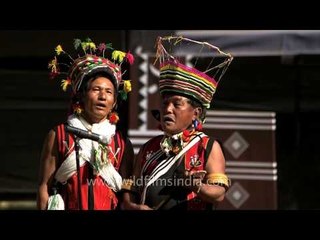 Romantic folk song performed by Zeliang Naga