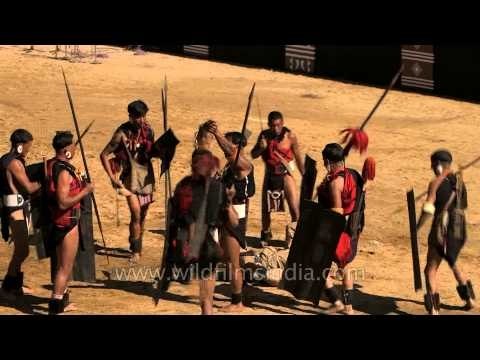 War act - by Yimchunger tribe : Naga Heritage village