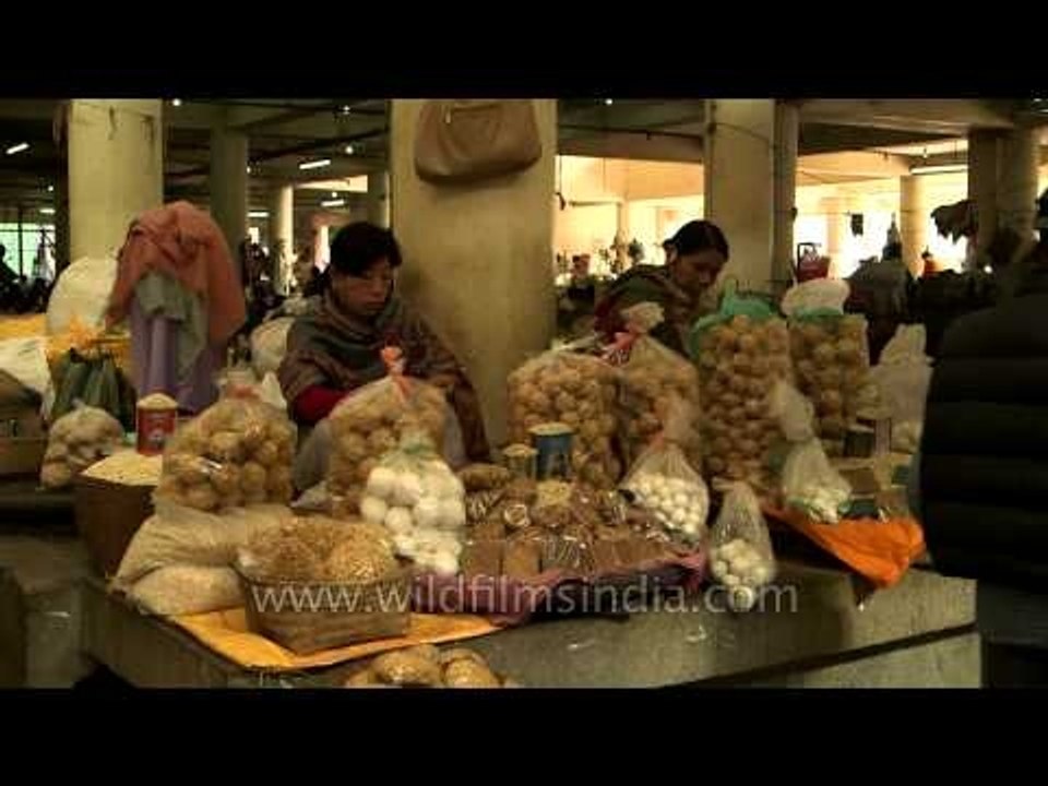 Indigenous Manipuri sweets made from rice grain...