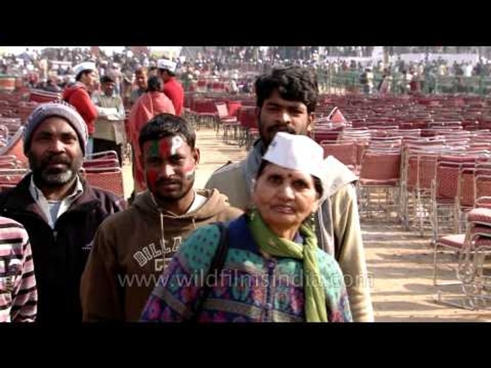 Aam Aadmi takes over Delhi from today, at Ramleela Maidan