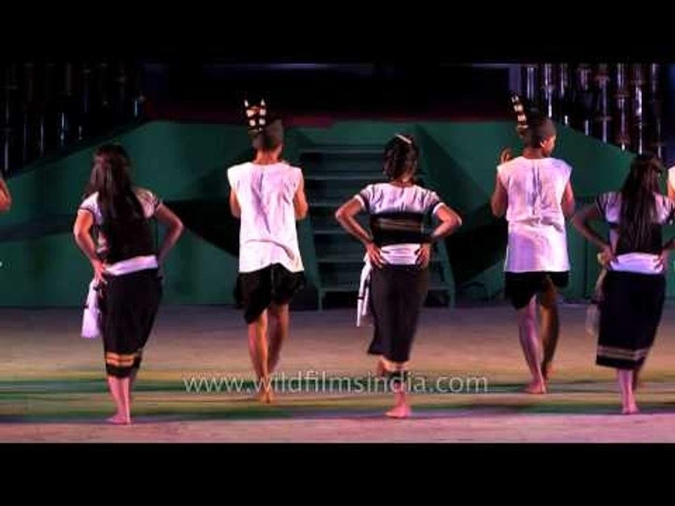 Thadou tribe perform at Sangai Festival 2013