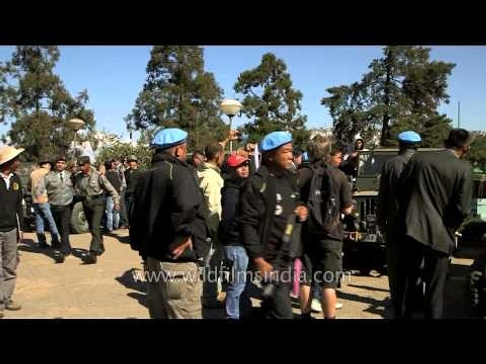 Blue beret security force in Nagaland