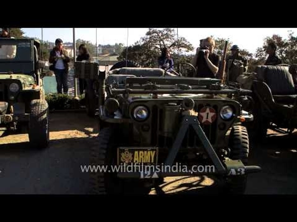 "Old is gold" Vintage cars at Peace Rally, Nagaland